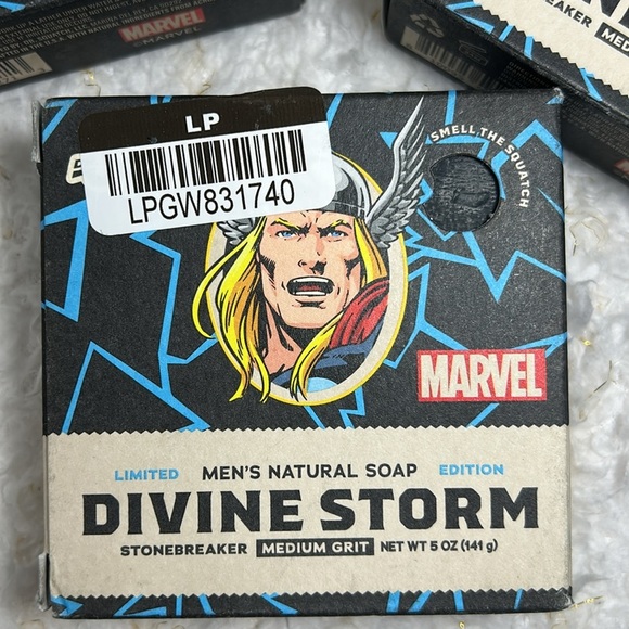 Dr. Squatch All Natural Divine Storm Limted Edition Men's Bar Soap - Picture 5 of 12